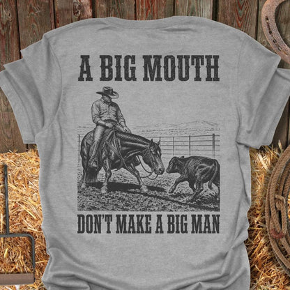 Printify T-Shirt Sport Grey / S Big Mouth Tee