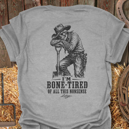 Printify T-Shirt Sport Grey / S Bone Tired Tee
