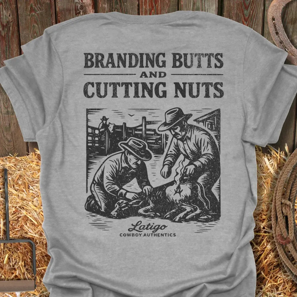 Printify T-Shirt Sport Grey / S Branding Butts