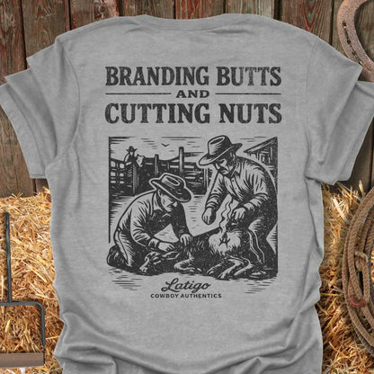 Printify T-Shirt Sport Grey / S Branding Butts