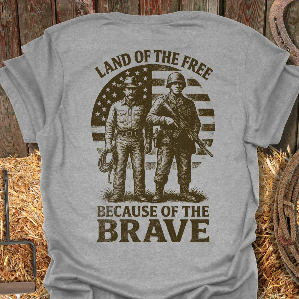 Printify T-Shirt Sport Grey / S Brave Tee