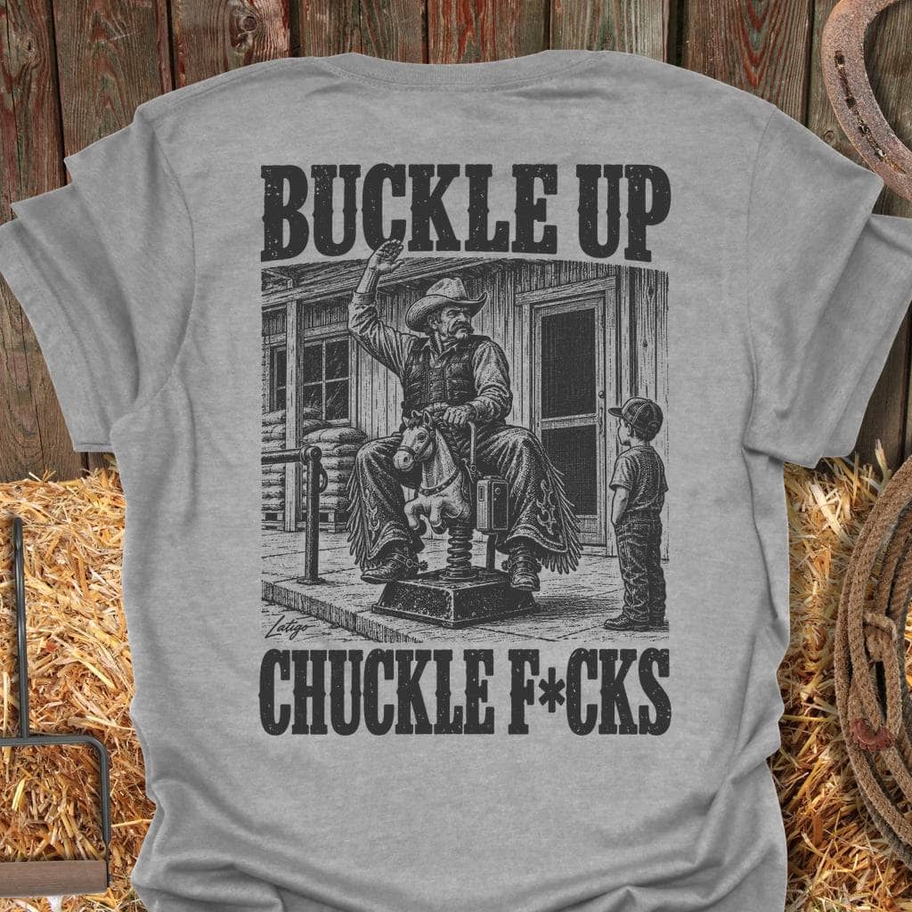 Printify T-Shirt Sport Grey / S Buckle Up Tee