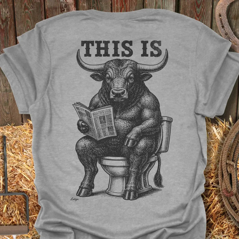 Printify T-Shirt Sport Grey / S Bull Tee