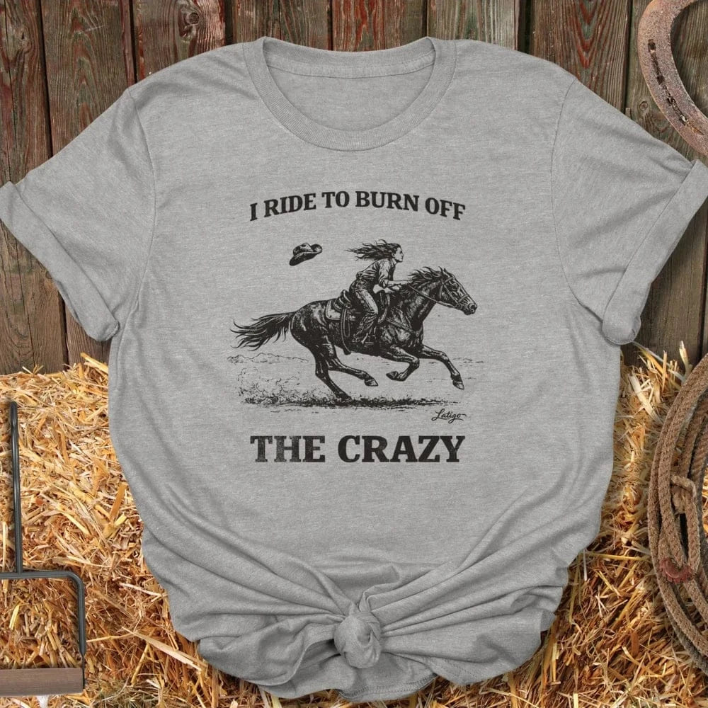 Printify T-Shirt Sport Grey / S Burn Crazy Tee