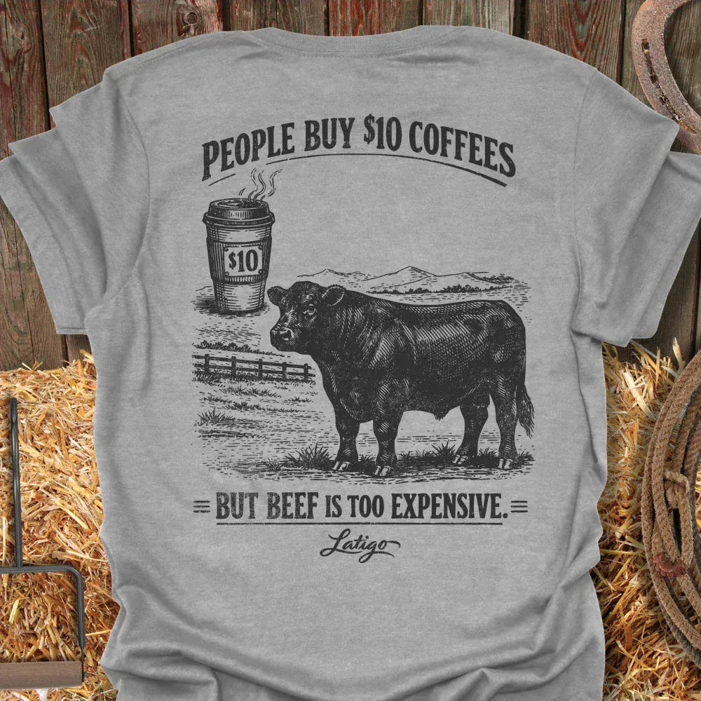 Printify T-Shirt Sport Grey / S Buy Coffee Tee