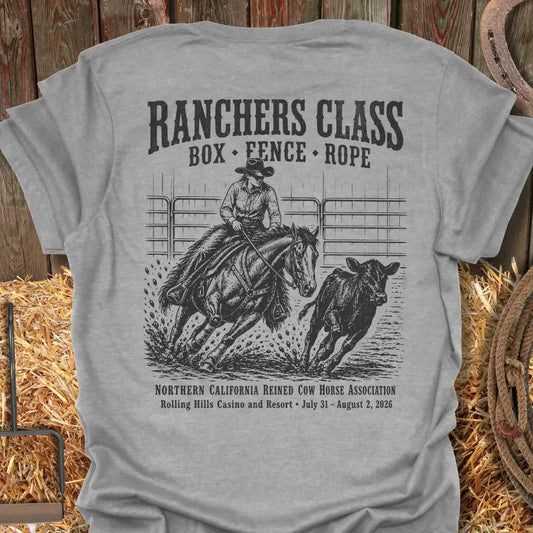 Printify T-Shirt Sport Grey / S California Reined Cow Horse Association 4 Tee