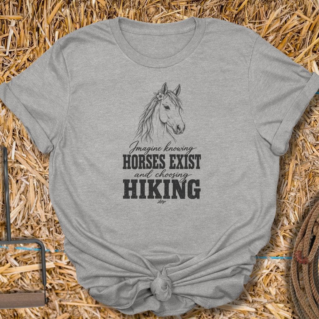 Printify T-Shirt Sport Grey / S Choosing Hiking Tee
