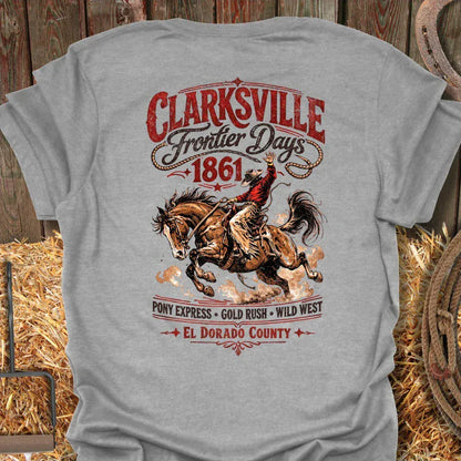 Printify T-Shirt Sport Grey / S Clarksville Tee