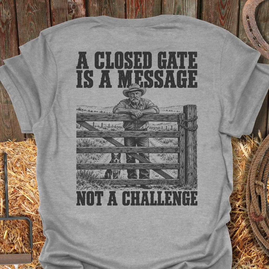 Printify T-Shirt Sport Grey / S Closed Gate Tee