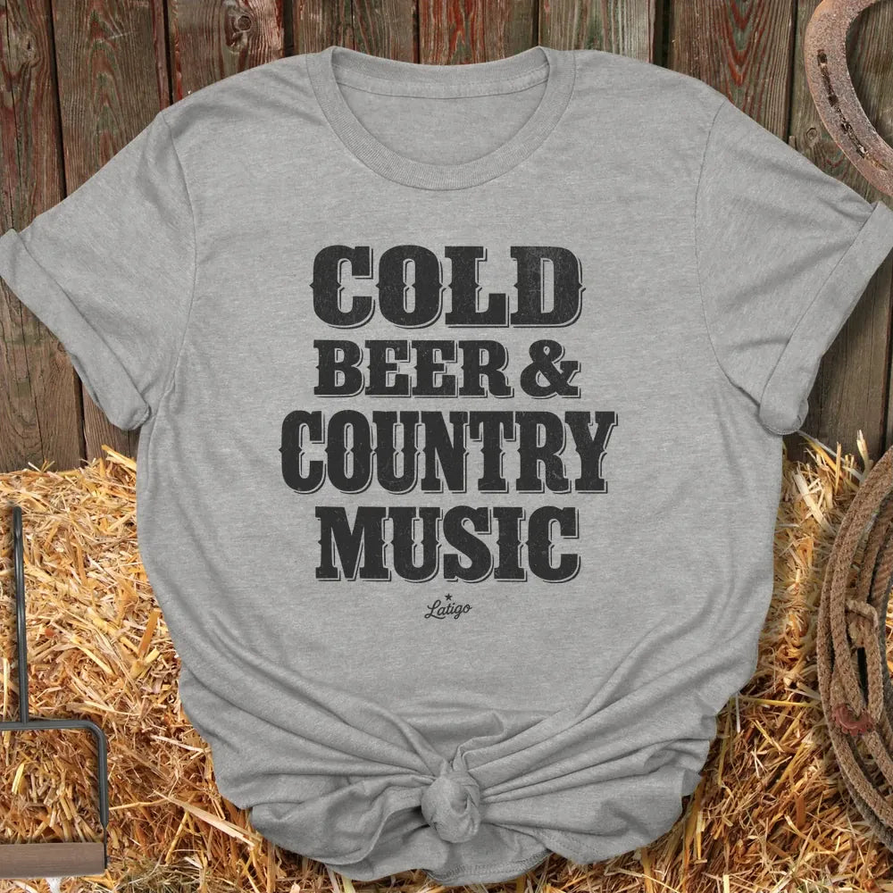 Printify T-Shirt Sport Grey / S Cold Beer Tee