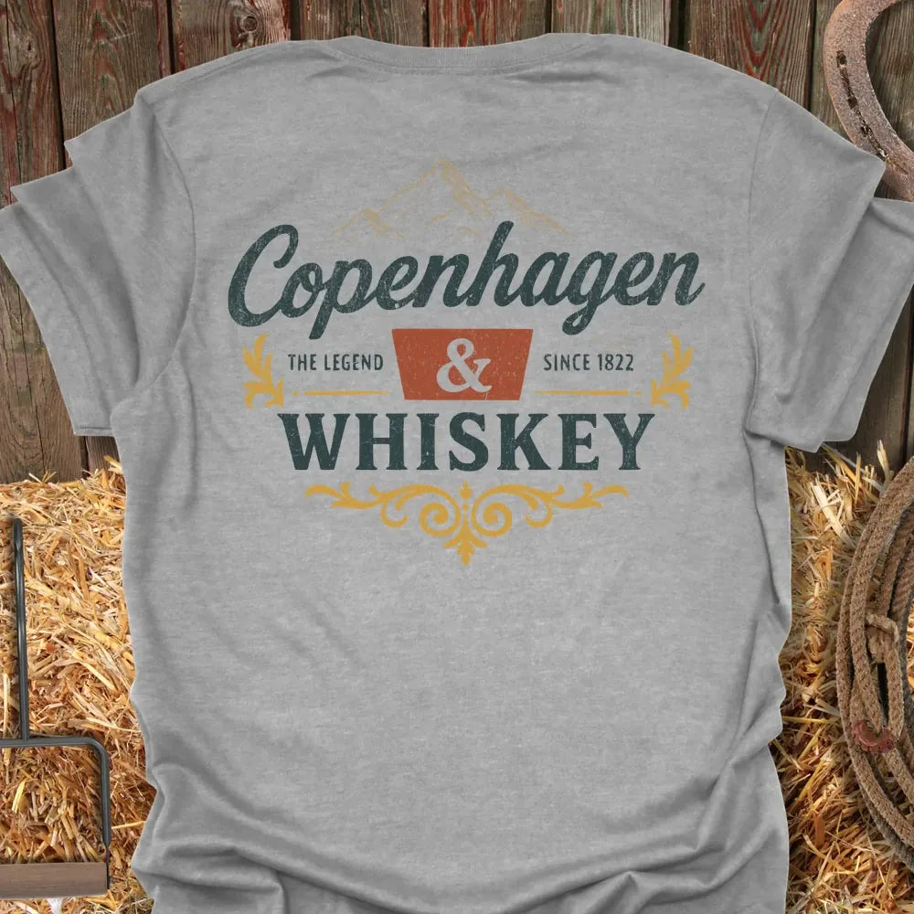 Printify T-Shirt Sport Grey / S Cope And Whiskey Tee