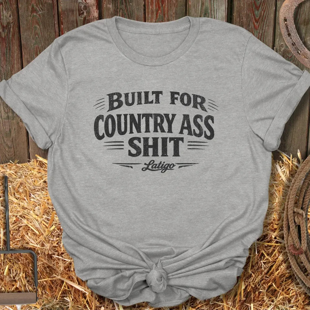 Printify T-Shirt Sport Grey / S Country Ass Shit Tee