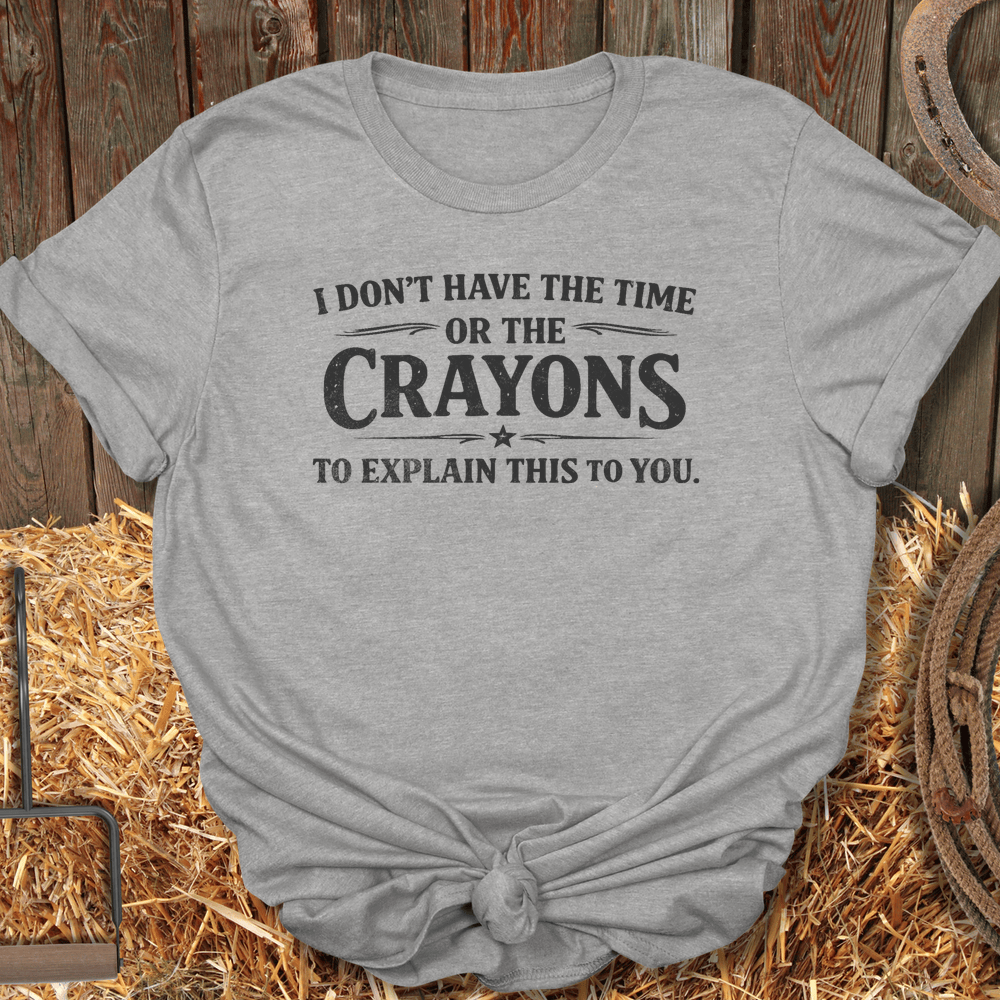 Printify T-Shirt Sport Grey / S Crayons Tee