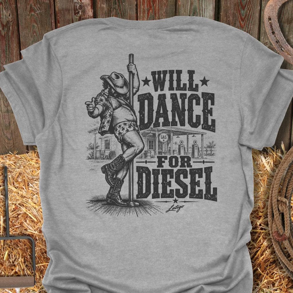 Printify T-Shirt Sport Grey / S Dance For Diesel Tee