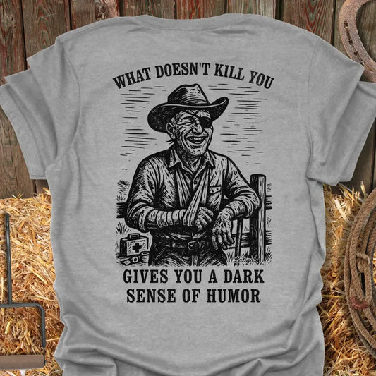 Printify T-Shirt Sport Grey / S Dark Humor Tee