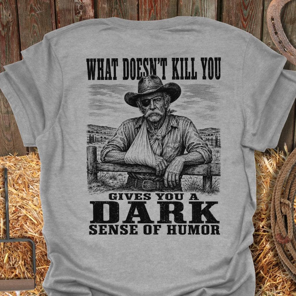 Printify T-Shirt Sport Grey / S Dark Humor Tee