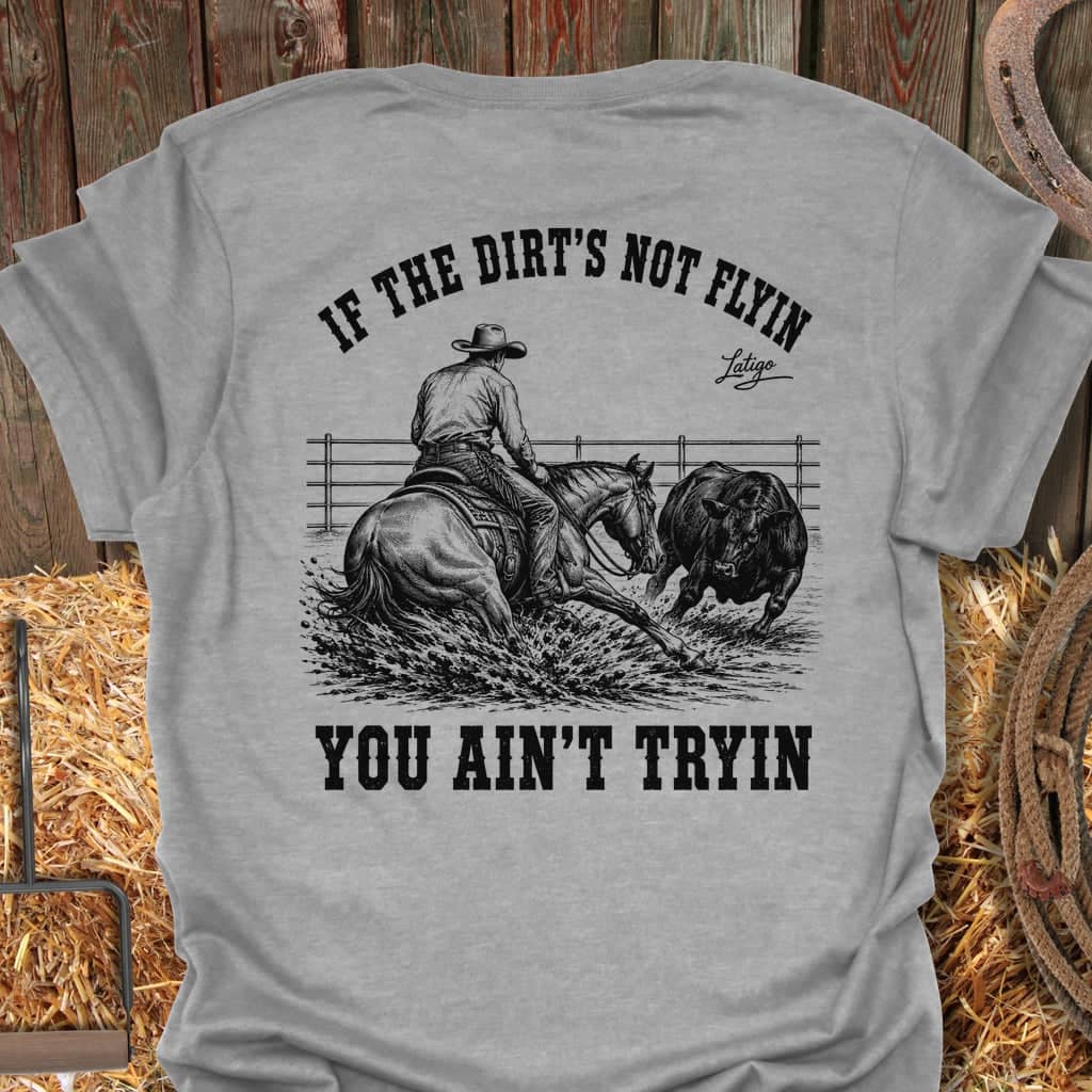 Printify T-Shirt Sport Grey / S Dirt Flyin Tee