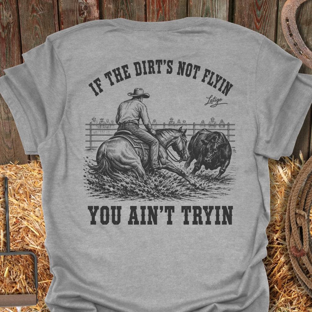 Printify T-Shirt Sport Grey / S Dirt Flyin Tee