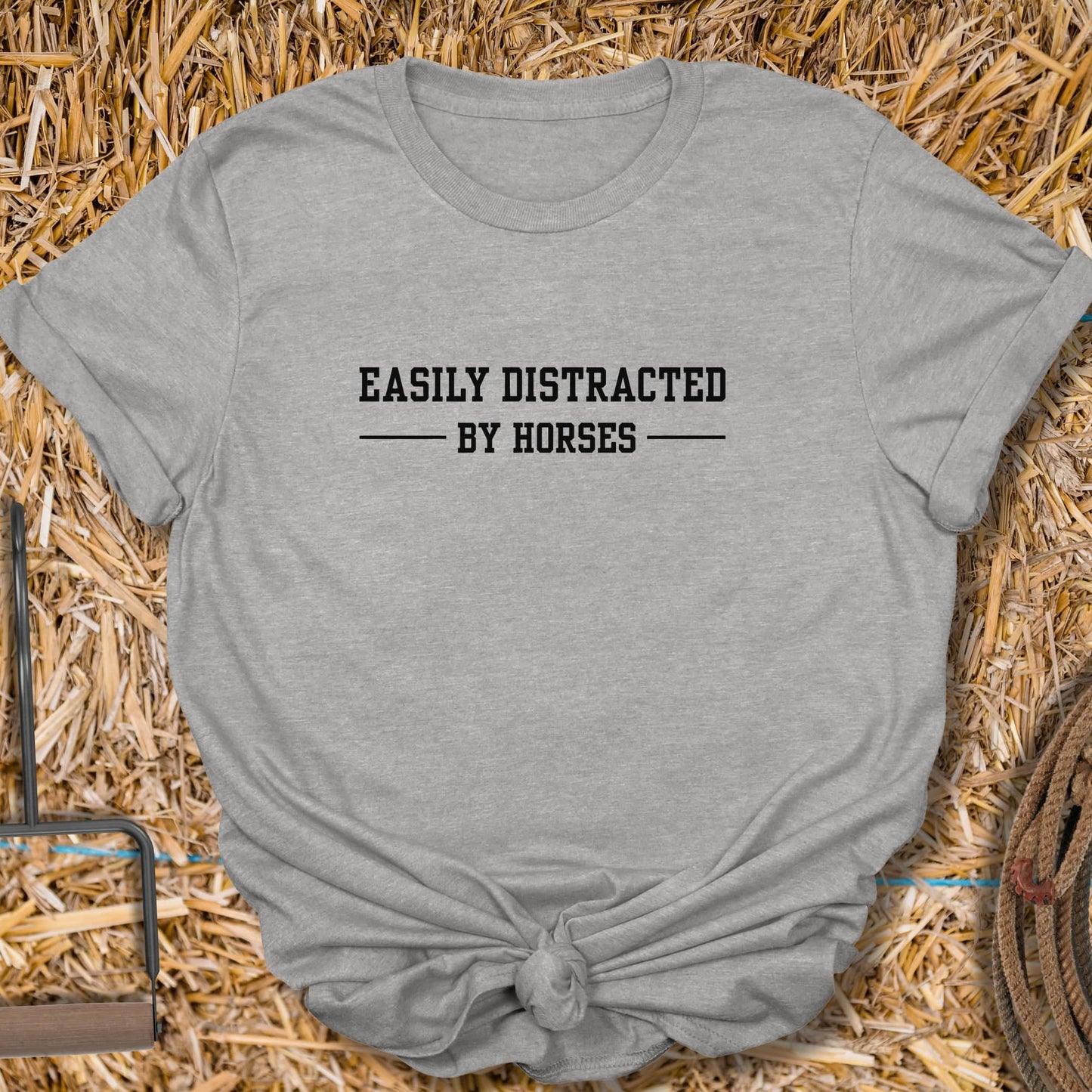 Printify T-Shirt Sport Grey / S Distracted Tee