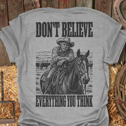 Printify T-Shirt Sport Grey / S Don't Believe Tee