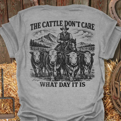 Printify T-Shirt Sport Grey / S Don't Care Tee