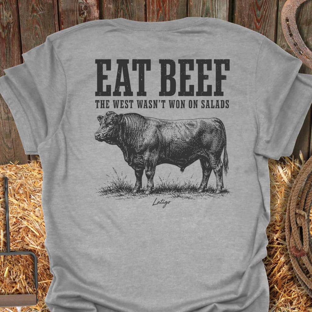 Printify T-Shirt Sport Grey / S Eat Beef Tee