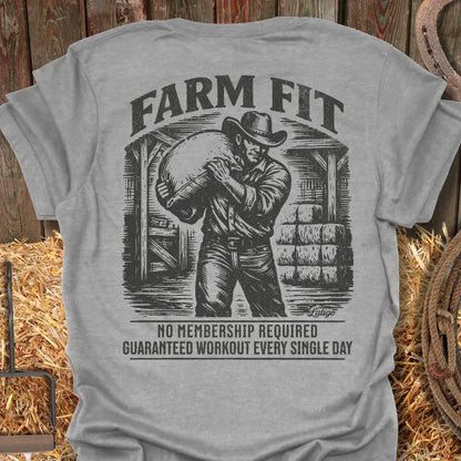 Printify T-Shirt Sport Grey / S Farm Fit Tee