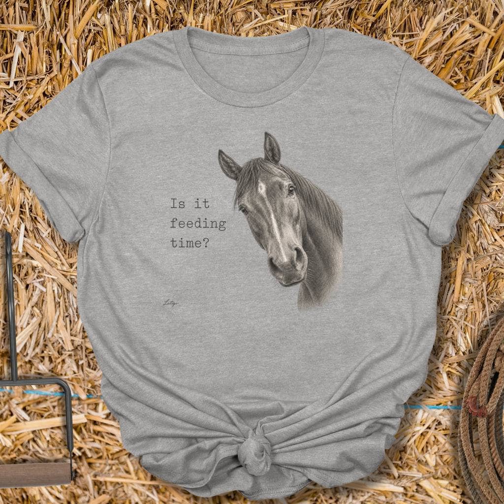 Printify T-Shirt Sport Grey / S Feeding Time Tee