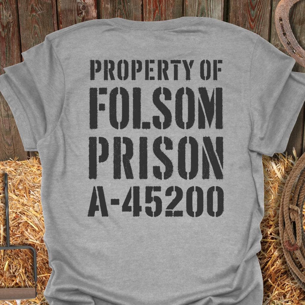 Printify T-Shirt Sport Grey / S Folsom Prison Tee