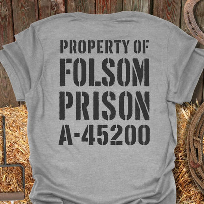 Printify T-Shirt Sport Grey / S Folsom Prison Tee