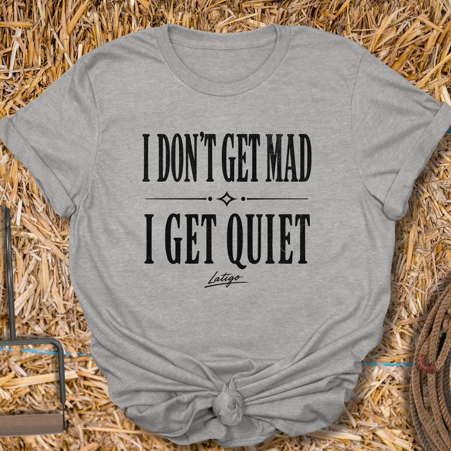 Printify T-Shirt Sport Grey / S Get Mad Tee
