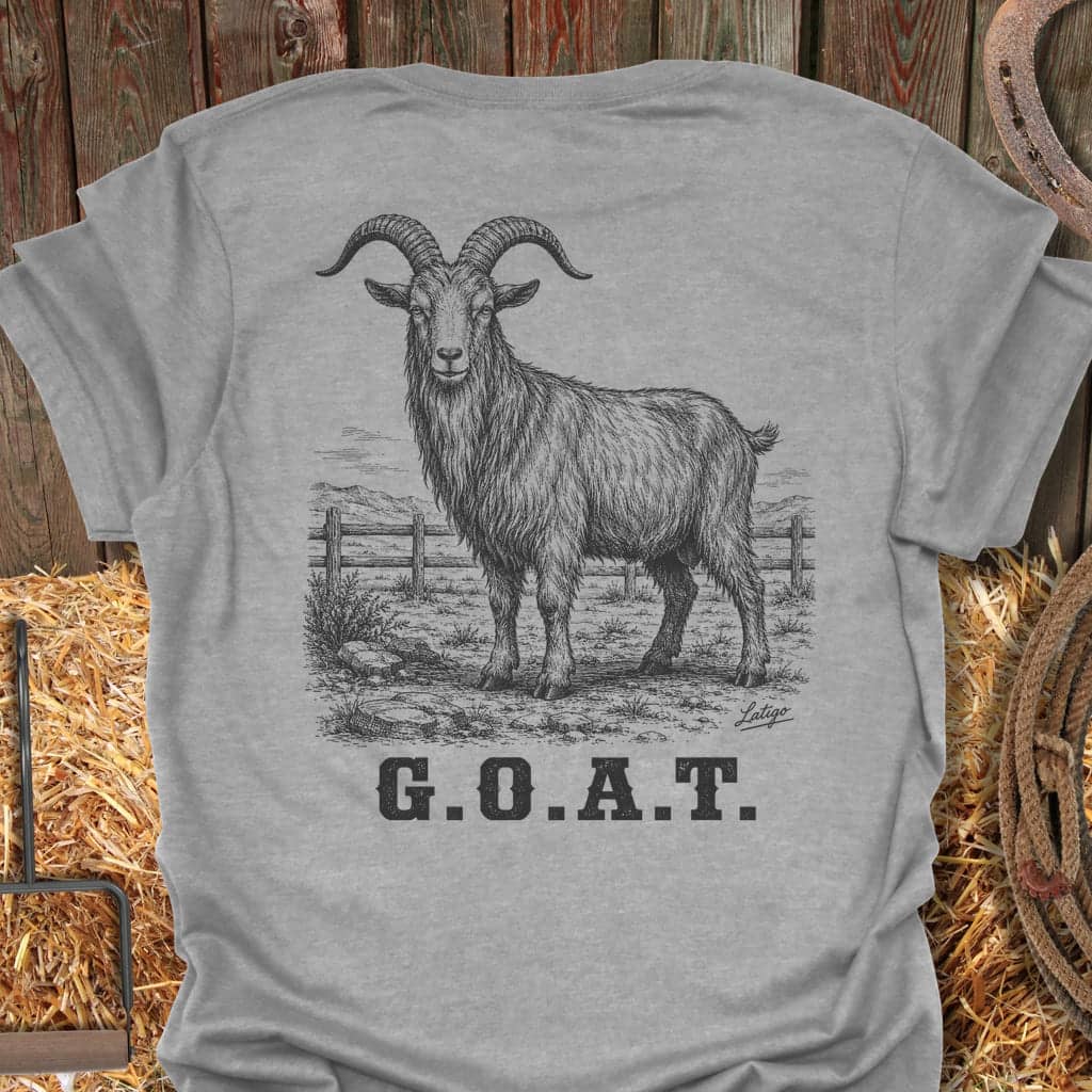 Printify T-Shirt Sport Grey / S Goat Tee