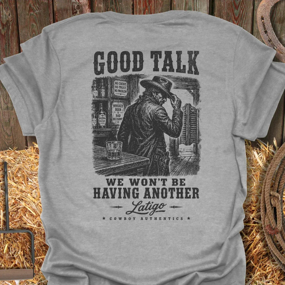 Printify T-Shirt Sport Grey / S Good Talk Tee