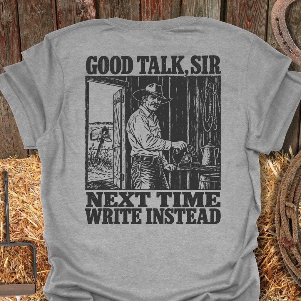 Printify T-Shirt Sport Grey / S Good Talk Tee