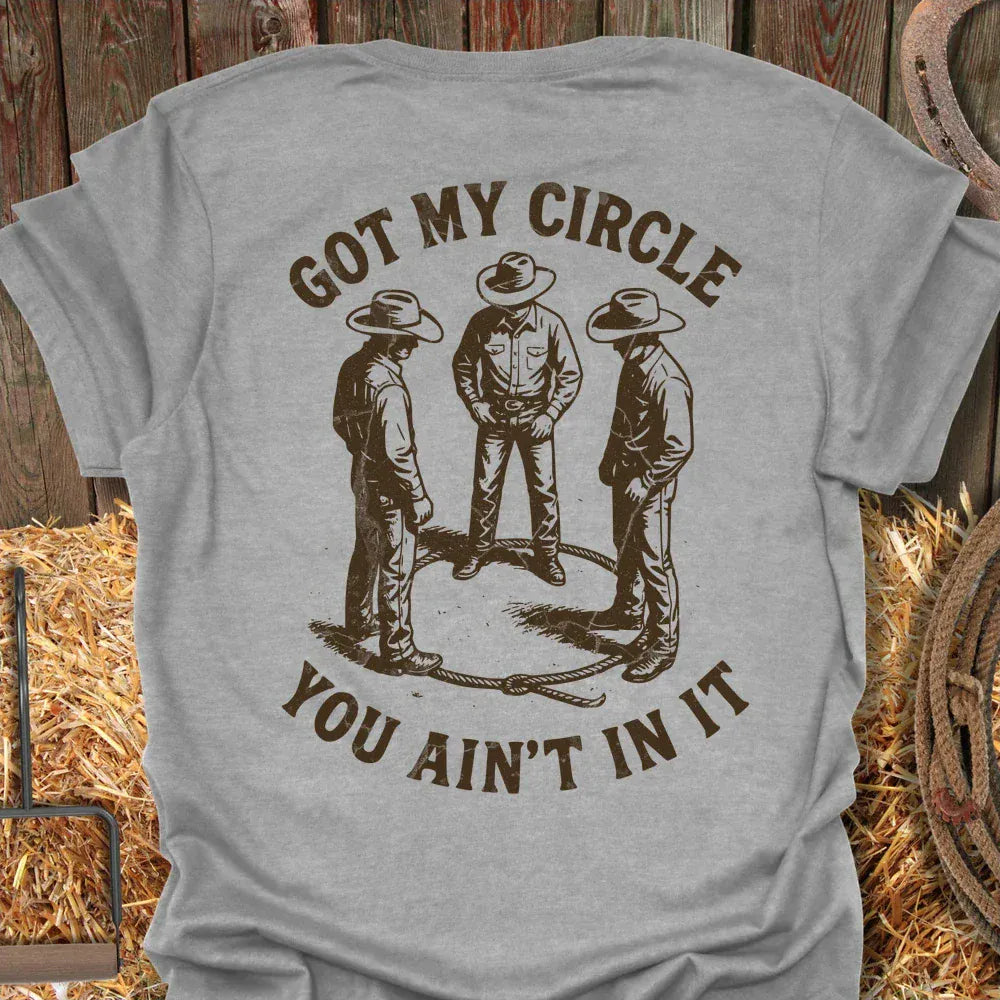 Printify T-Shirt Sport Grey / S Got My Circle Tee