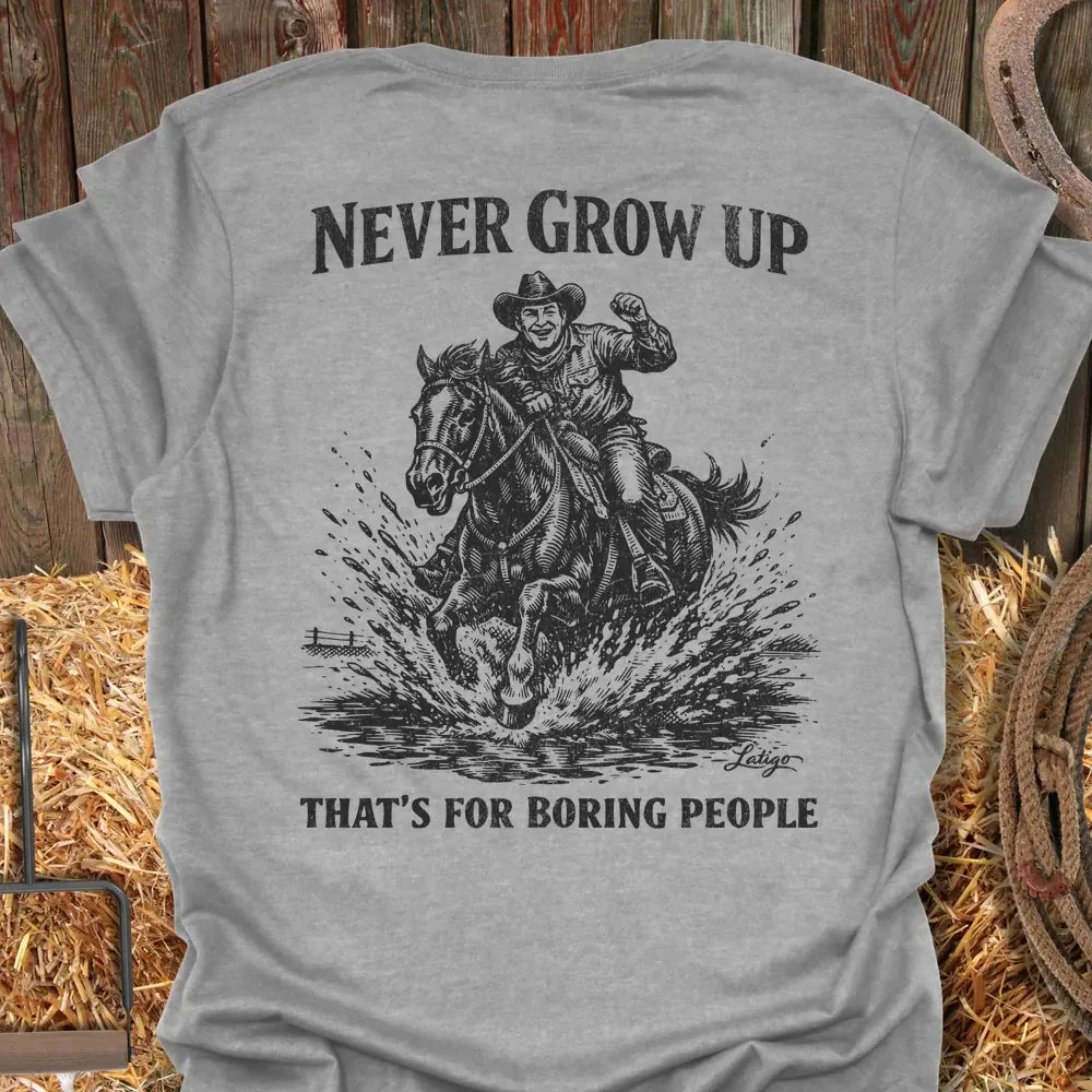 Printify T-Shirt Sport Grey / S Grow Up Tee