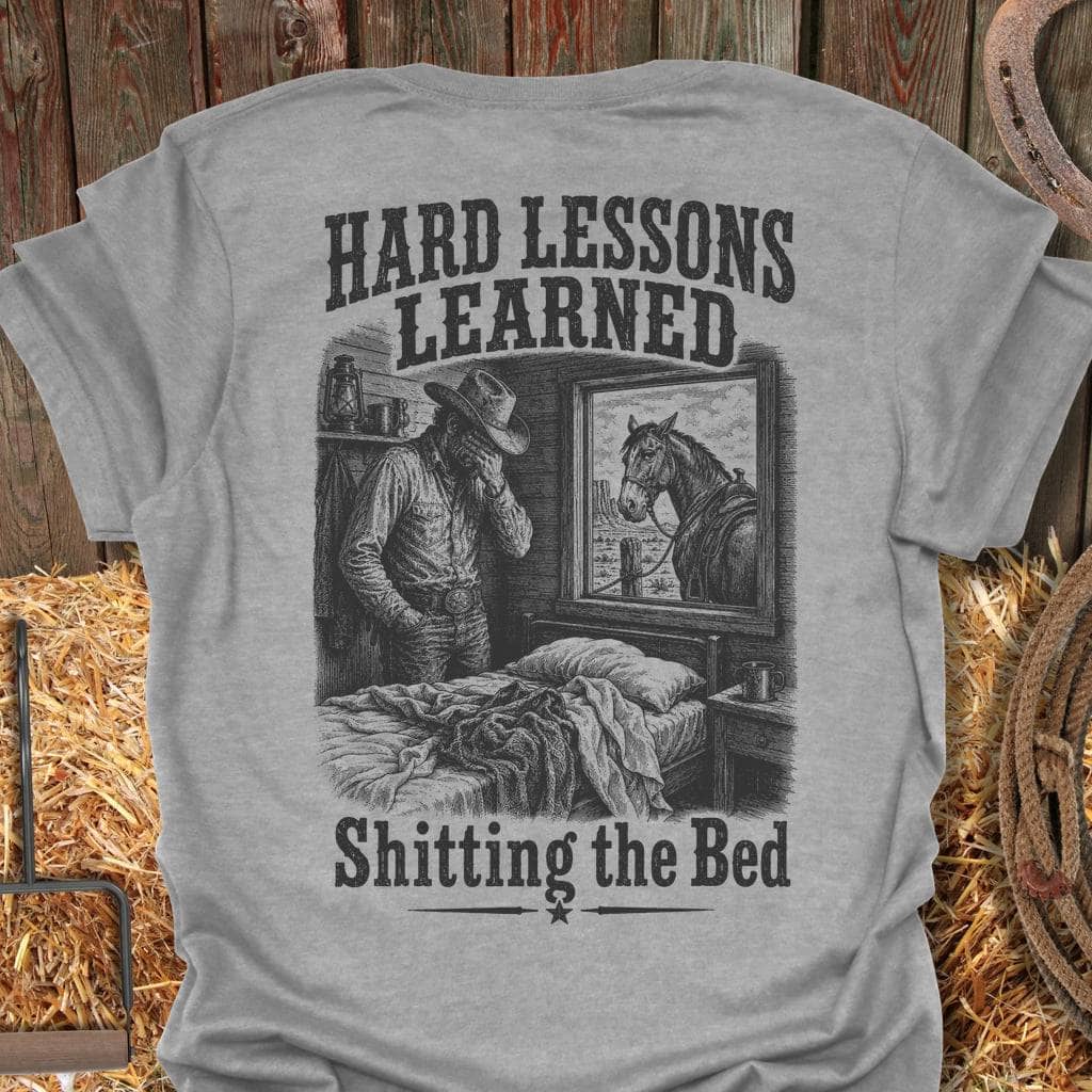 Printify T-Shirt Sport Grey / S Hard Lessons Tee