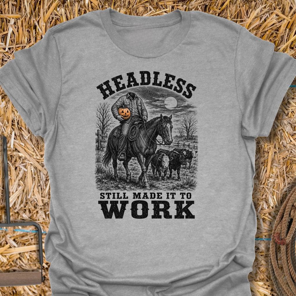 Printify T-Shirt Sport Grey / S Headless Tee
