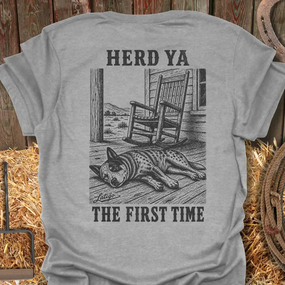 Printify T-Shirt Sport Grey / S Herd Ya Tee