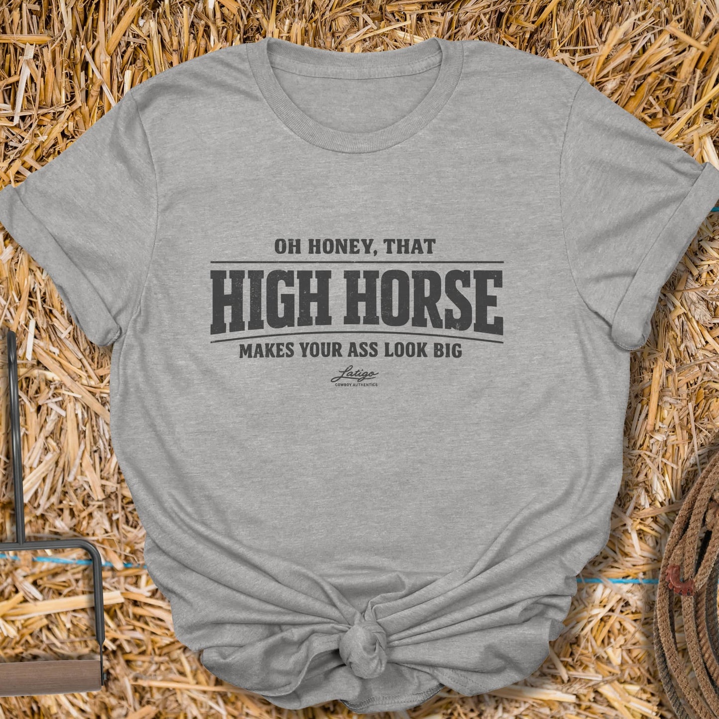 Printify T-Shirt Sport Grey / S High Horse Tee