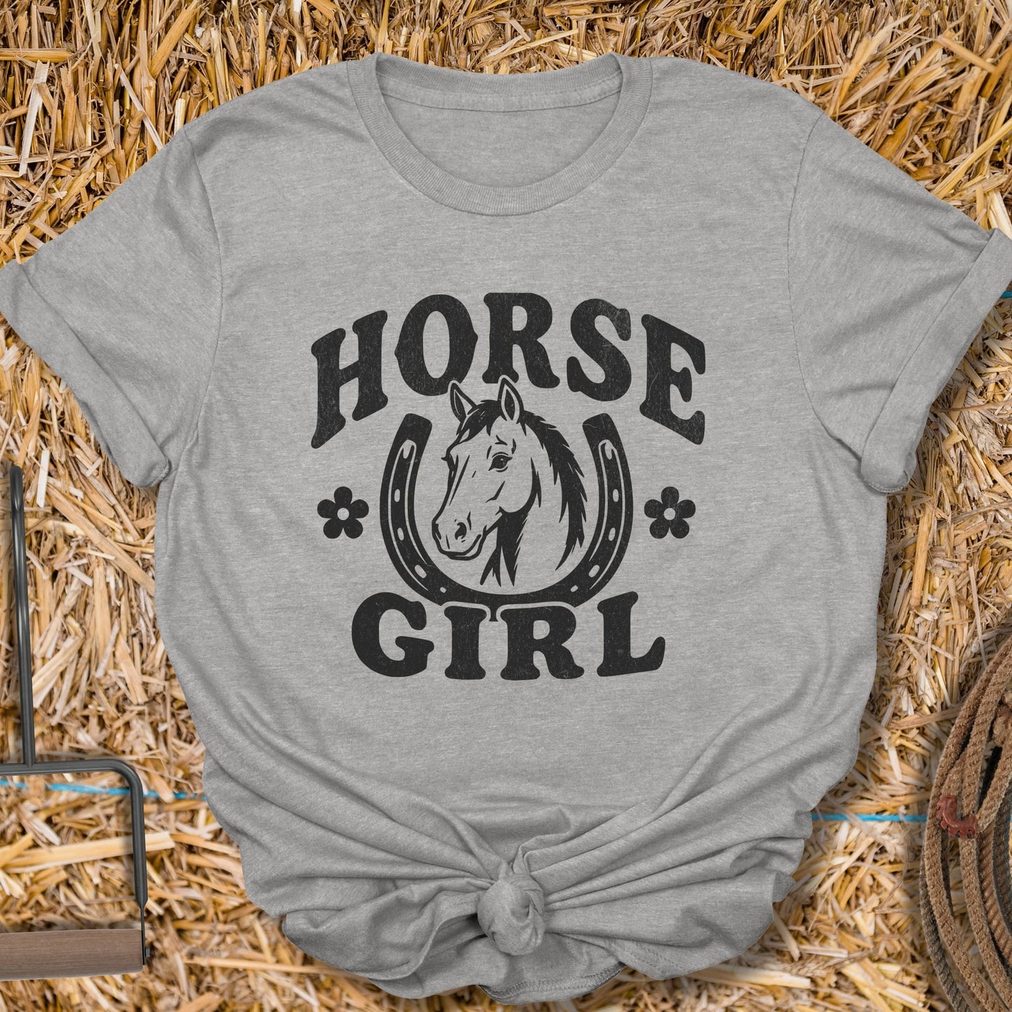 Printify T-Shirt Sport Grey / S Horse Girl Tee