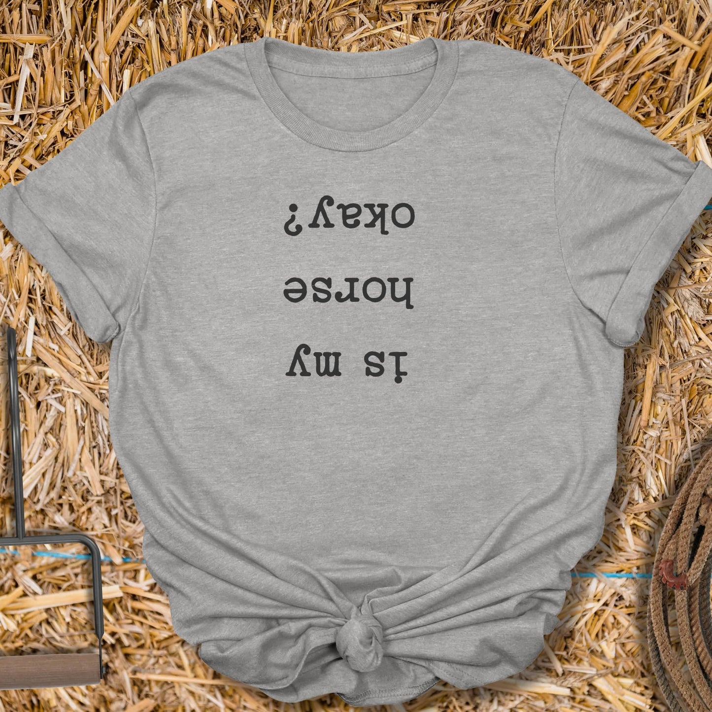 Printify T-Shirt Sport Grey / S Horse Okay Tee