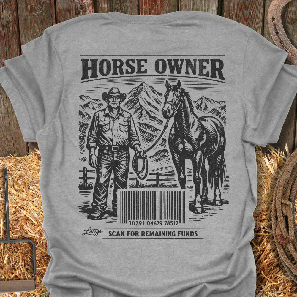 Printify T-Shirt Sport Grey / S Horse Owner Tee