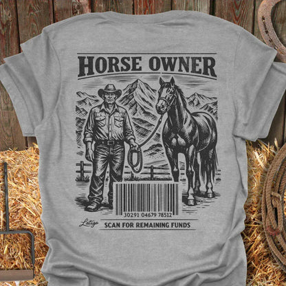 Printify T-Shirt Sport Grey / S Horse Owner Tee