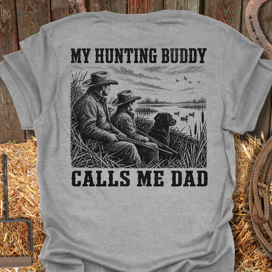 Printify T-Shirt Sport Grey / S Hunting Buddy Tee