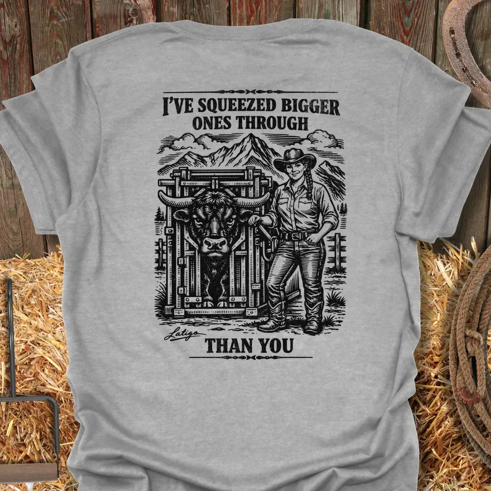 Printify T-Shirt Sport Grey / S I’ve Squeezed Bigger Ones Tee