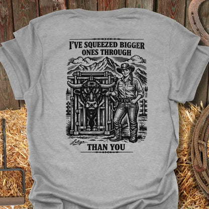 Printify T-Shirt Sport Grey / S I’ve Squeezed Bigger Ones Tee