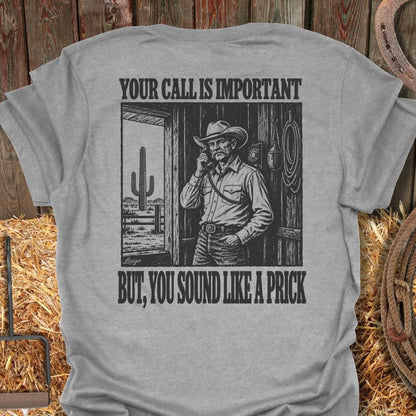 Printify T-Shirt Sport Grey / S Important Call Tee