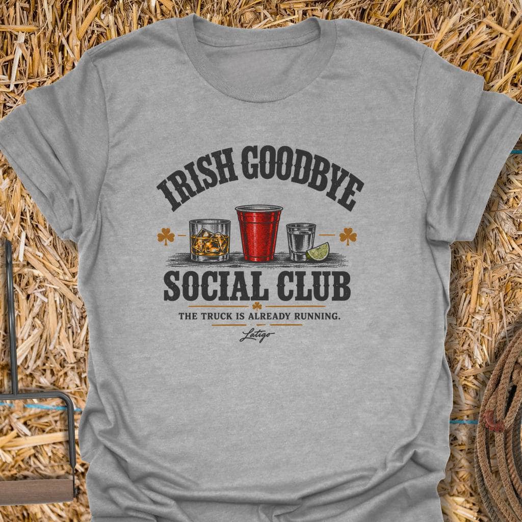 Printify T-Shirt Sport Grey / S Irish Goodbye Tee