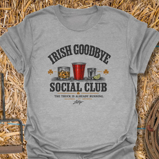 Printify T-Shirt Sport Grey / S Irish Goodbye Tee